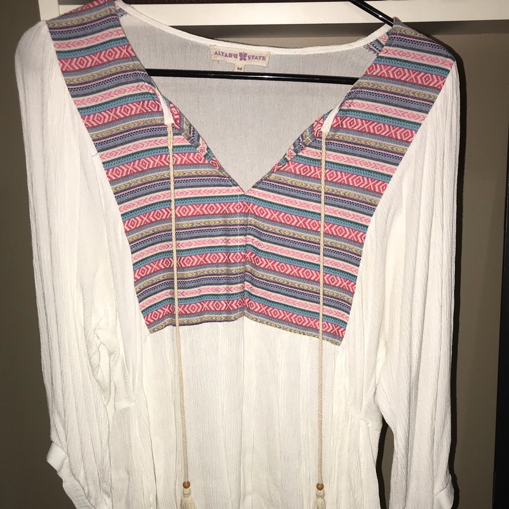 White Mini Dress from Altar’d State